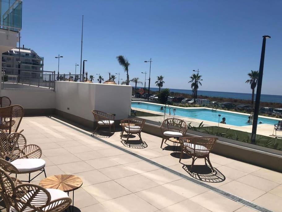 Apartamento Duna Beach Primera Linea De Playa Torrox Exterior foto